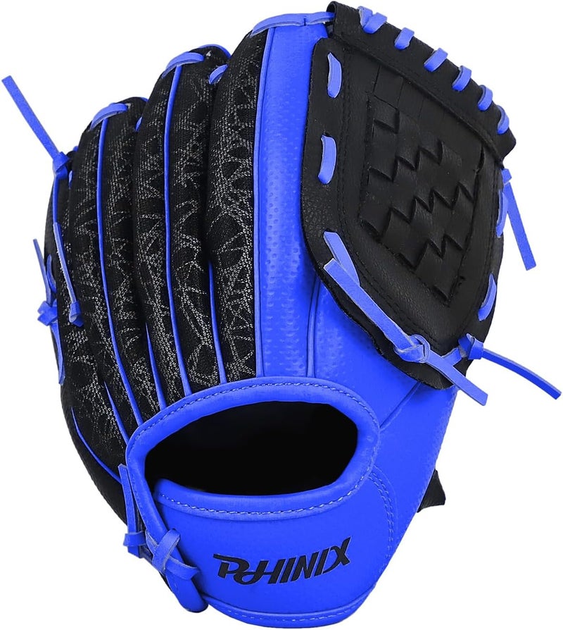 PHINIX Baseball Glove Tee-Ball Mitts for Kids Play & Training 8.5"-9" - Image 3